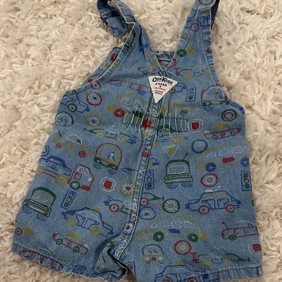 OshKosh Vintage Car Overalls - Picture 4 of 4